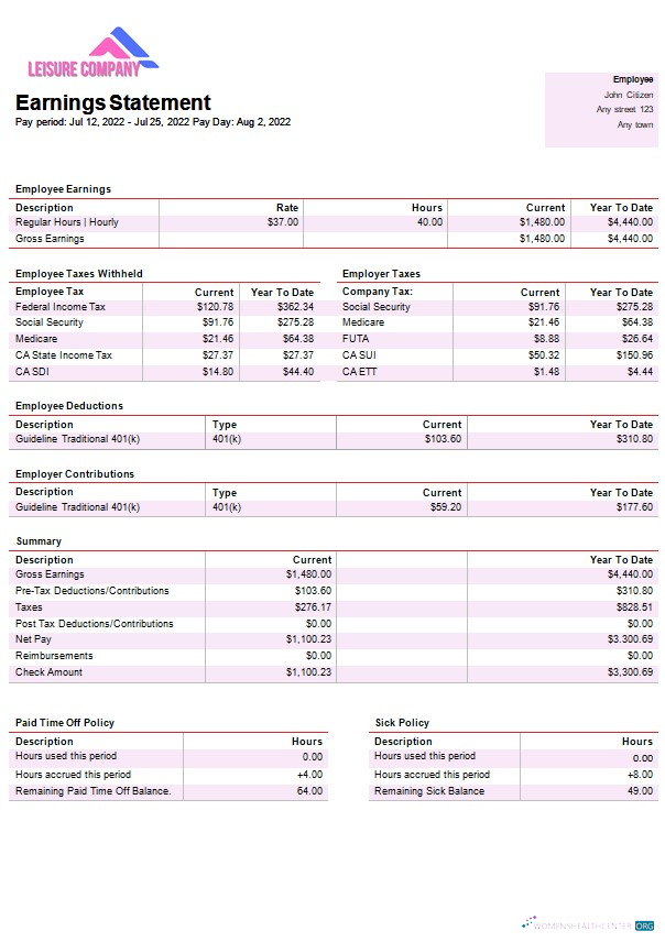 Download leisure company payroll template in Word and PDF formats Photoshop template